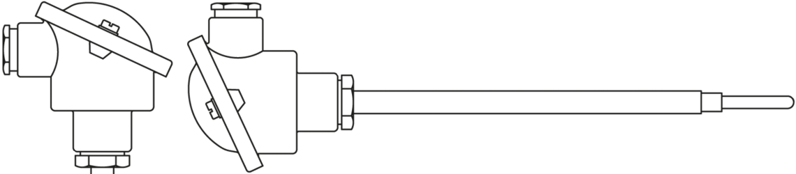 plug-in protecting armatures for gauge slides Ø 3 mm