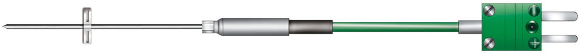 Cooling water tube thermocouple