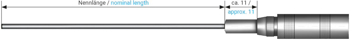 Plug-in thermocouple