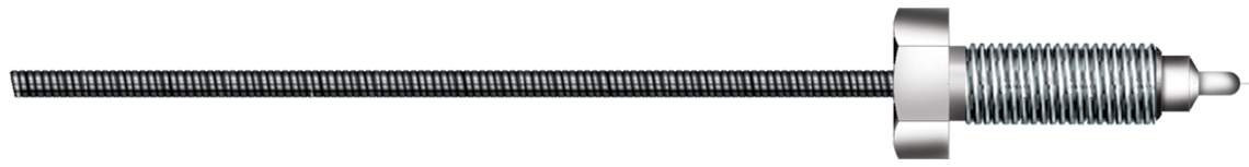 Molten mass thermocouple