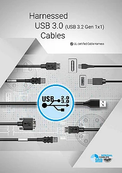 Harnessed USB 3.0 (USB 3.2 Gen 1x1) Cables