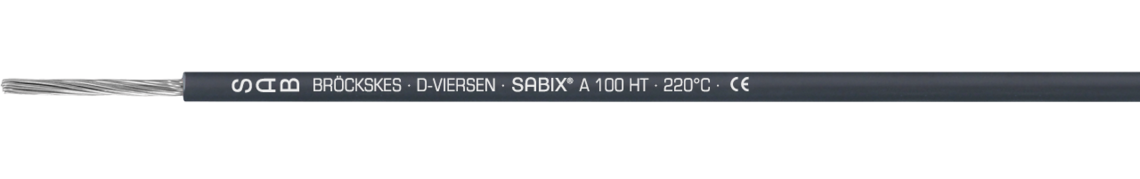 Marking example: SAB BRÖCKSKES · D-VIERSEN · SABIX A 100 HT · 220°C · CE