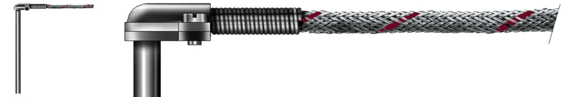 Angle resistance thermometer