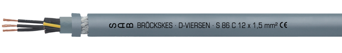 Marking for S 86 C 37821215: SAB BRÖCKSKES · D-VIERSEN · S 86 C 12 x 1,5 mm² CE
