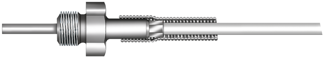 Screw-in resistance thermometer