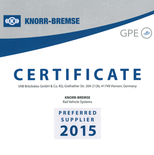 Preferred Supplier 2015 Preferred Supplier 2015