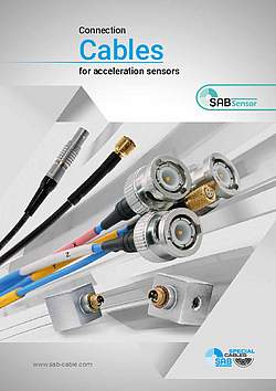 Connection Cables for Acceleration Sensors