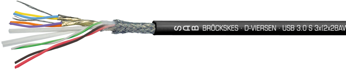 Marking for USB 3.0 S 06042098:
SAB BRÖCKSKES · D-VIERSEN · USB 3.0 S 3x(2x28AWG)ST+2x26AWG 0604-2098 UL AWM Style 20549 80°C 300V CE