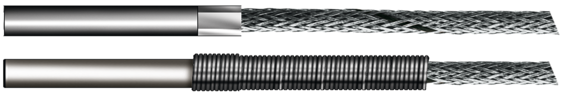 Resistance sensor with connection cable