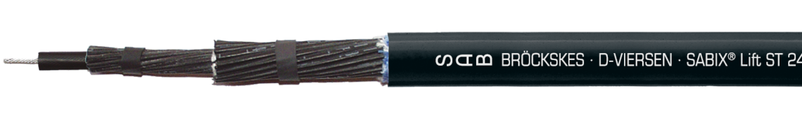 Marking example: SAB BRÖCKSKES · D-VIERSEN · SABIX Lift ST 24 x 1,0 mm² CE