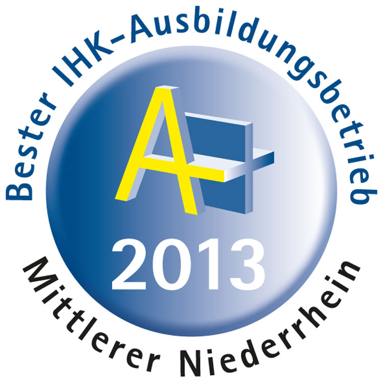 [Translate to English:] Bester Ausbildungsbetrieb 2013